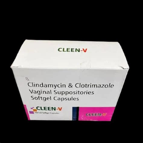 Clindamycin Clotrimazole Vaginal Suppositories Softgel Capsules At Rs