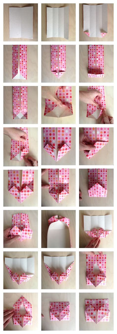 Origami Heart Box Easy Step By Step