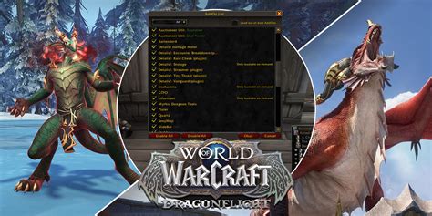 best add ons for world of warcraft dragonflight