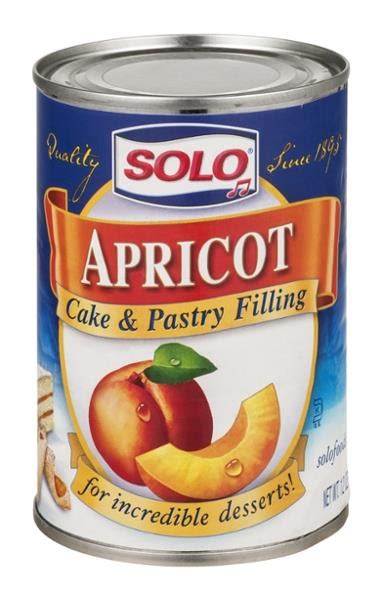 Solo Apricot Cake And Pastry Filling Hy Vee Aisles Online Grocery Shopping