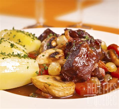 Boeuf Bourguignon Recettes Du Québec