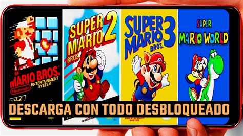 El Juego De Mario Bros 1 2 And 3 All Star Para Android Sin Emulador