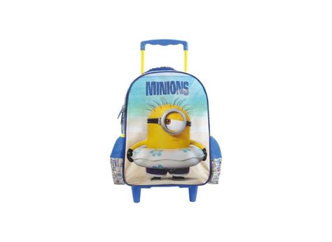 Mochila Com Rodinhas Escolar Xeryus Minions Paradise 16 6380 Com O