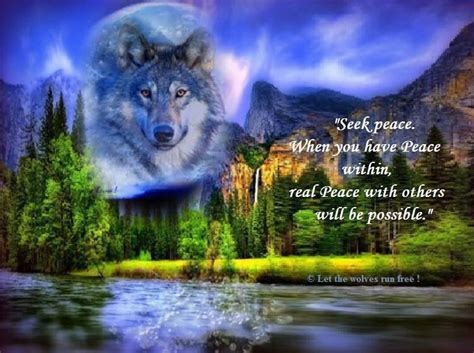 By Let The Wolves Run Free Wolf Spirit Animal Magical Wolf Lone