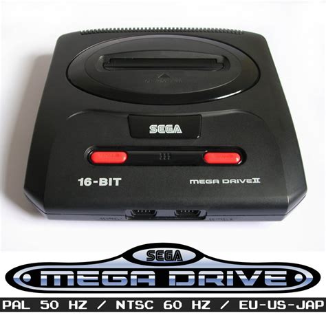 Sega Mega Drive 2 Pal And Ntsc