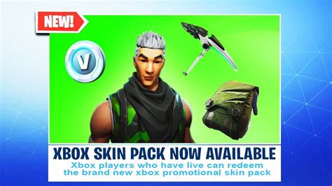 The New Fortnite Xbox Skin Exclusive Xbox Skin Youtube