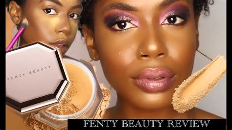 Full Face Makeup Tutorial Using Fenty Beauty Pro Filt R Setting Powder Flawless Face Makeup