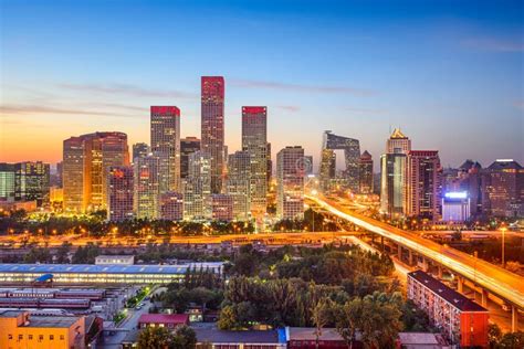 Beijing China Cbd Skyline Stock Photo Image Of Metropolitan 49922754