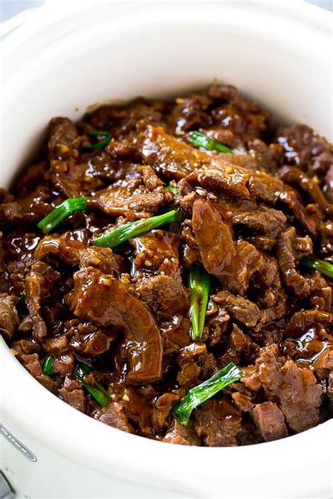 Slow Cooker Mongolian Beef Dinner At The Zoo