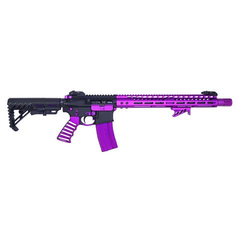Ar 15 Full Rifle Parts Kit In Anodized Purple Veriforce Tactical