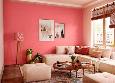 Try Coral Blush N House Paint Colour Shades For Walls