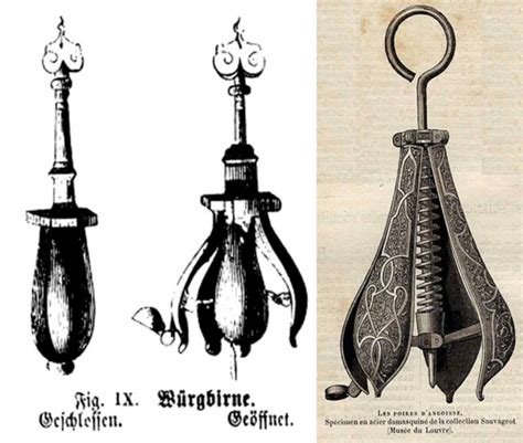 The Pear Of Anguish Medieval Torture Device Used Against Women Accused