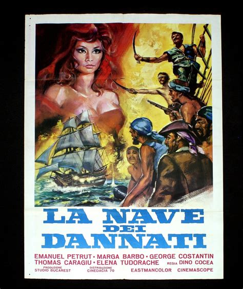 La Nave Dei Dannati Manifesto Poster Rapirea Fecioarelor Pirati Pirates