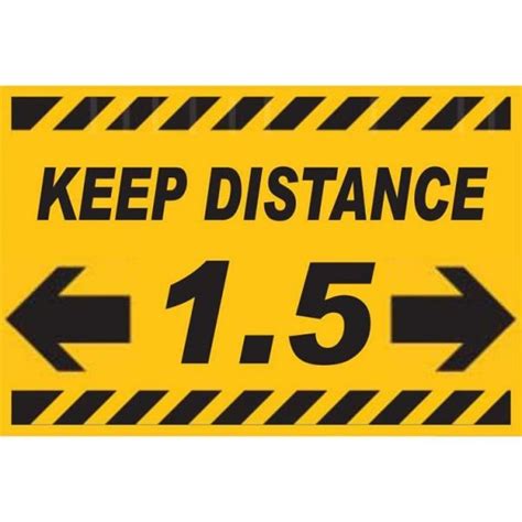 Keep Distance Signage Sign Board Manufacturer And Supplier Signage