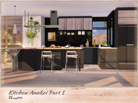 Conversion champagne kitchen by clara at all 4 sims. The Sims Resource: Kitchen Anukoi Part 1 by ung999 • Sims ...