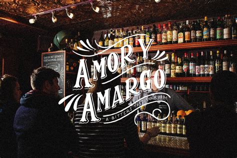 Amor Y Amargo Bitters And Italian Amari Bar Craft Cocktails Nyc East Village — Overthrow