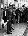 Antony Armstrong-Jones, Lord Snowdon et sa nouvelle femme Lucy Lindsay ...