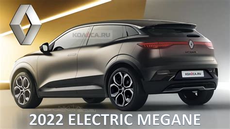 2022 New All Electric Renault Mégane Crossover Renders And
