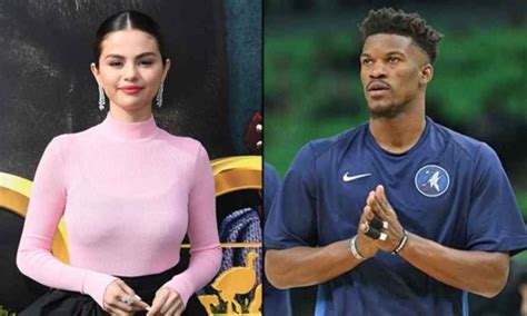 The model denies that justin dated selena gomez when they linked up. Selena Gomez Le NBA Star Jimmy Butler Kongah Kaphnih Fans ...