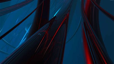 Blue And Red Abstract Uhd 8k Wallpaper Pixelz