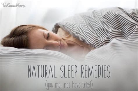6 Natural Sleep Remedies That Work Wellness Mama