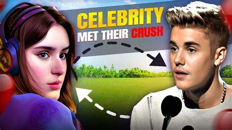 When Celebrities Meet Their Crush Best Pairs Of All Time YouTube