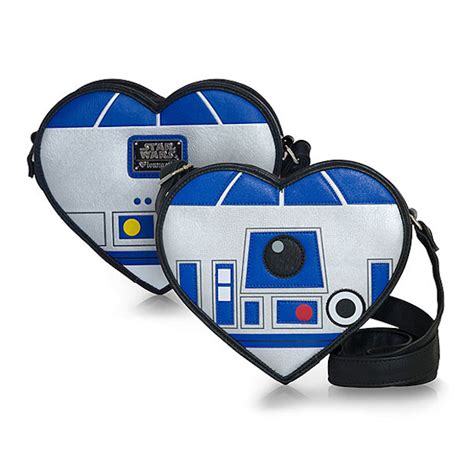 Star Wars R2 D2 Heart Crossbody Bag Droid Chic