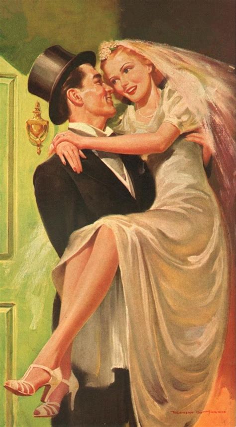 Bride And Groom Vintage Romance Vintage Bride Wedding Illustration