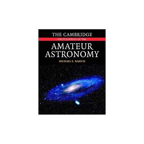 Cambridge University Press Book The Cambridge Encyclopedia Of Amateur