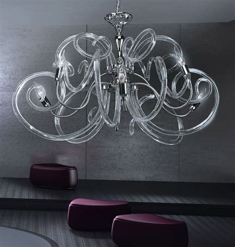 Modern Contemporary Chandelier Murano Chandelier Bal1806x6 Murano