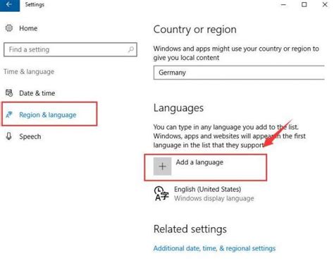 Change Windows 8 Language From German To English