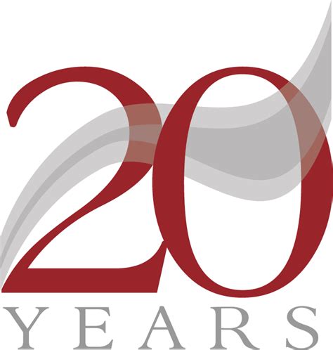 20th Anniversary Clipart 20th Anniversary Png Transparent Cartoon