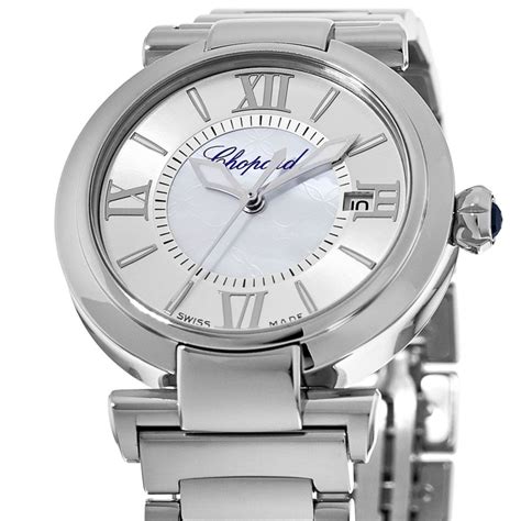 Chopard Imperiale Automatic 29mm Mother Of Pearl Womens Watch 388563 3002