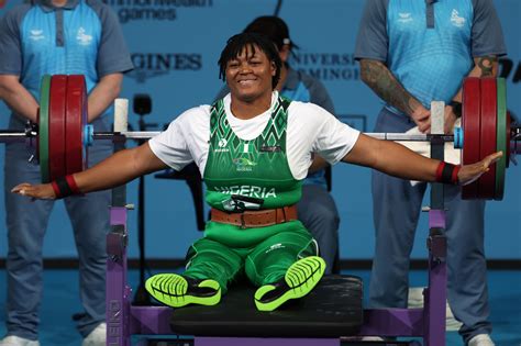 oluwafemiayo world record provides some para powerlifting cheer for nigeria