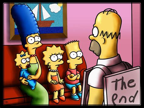 The Simpsons The End By Bennettua On Deviantart