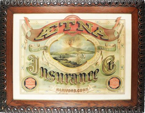 Aetna has been providing health insurance to connecticut residents since 1853, and today covers people in all 50 states. Aetna Insurance Hartford, Conn. Paper Sign