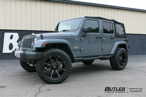 Jeep Wrangler With 20in Fuel Coupler Wheels Exclusively From Butler