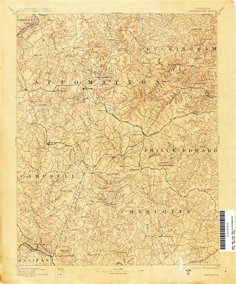 Virginia Historical Topographic Maps Perry Castañeda Map Collection