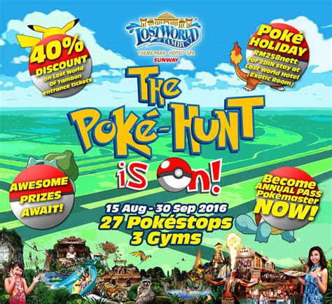 Nestled amongst the lush hills of tambun, sunway international hotels and resorts once again have again proven itself by introducing the latest addition to the sunway family; Lost World Of Tambun is Where Pokémon Trainers Train ...