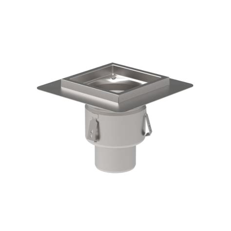 Blucher Stainless Steel Industrial Vertical Low Model Type Drain With