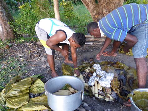 Essen And Trinken Auf Den Fiji Inseln