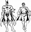 Batman And Robin Coloring Pages Printable