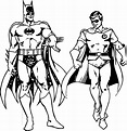 Batman And Robin Coloring Pages Printable