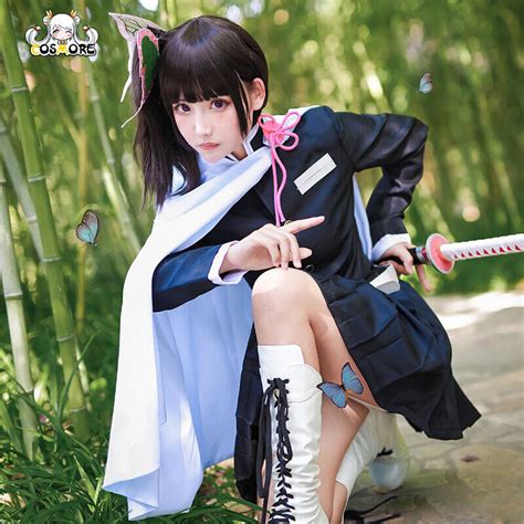 Anime Demon Slayer Kimetsu No Yaiba Kanao Tsuyuri Uniform Cosplay