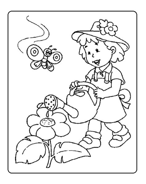 Explore 623989 free printable coloring pages for your kids and adults. Spring coloring sheet for ppreschool - free printable ...