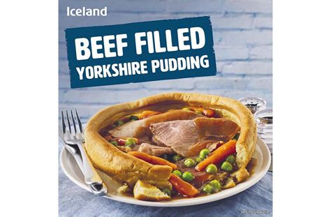 Iceland Is Selling Giant Yorkshire Puddings Filled With Beef Goodtoknow