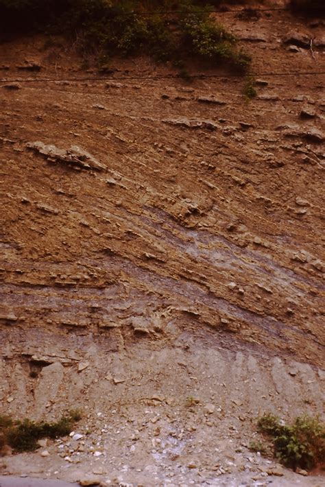 Romania Rocks Geology On 35mm Film 2 Soft Sediment