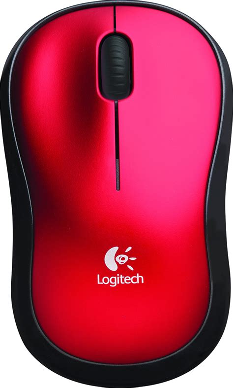 Best Buy Logitech M185 Wireless Mouse Red 910 003635