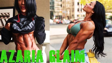 Ifbb Pro Bodybuilder Azaria Glaim Female Bodybuilding Youtube