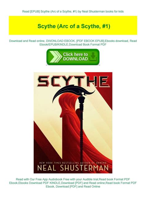 Read Epub Scythe Arc Of A Scythe 1 By Neal Shusterman Books For
